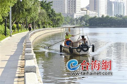 发出臭味的筼筜湖