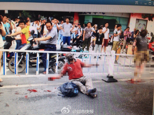 杭州公交燃烧事件系人为放火2