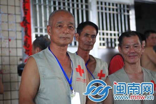参与救人的柯提倡（左）、欧金阳（中）、曾文永
