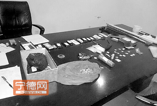 蕉城团伙贩毒落网
