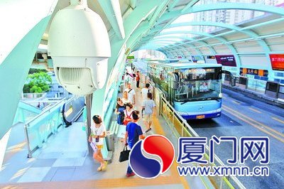新装监控系统清晰度更高，覆盖面更广