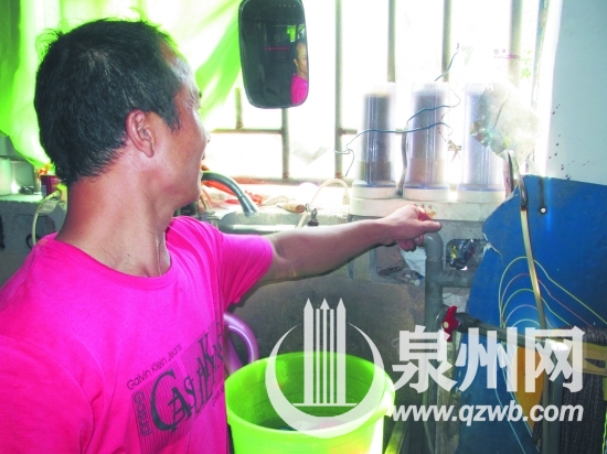 水质变差，安装净水器只能洗漱，饮用还要靠买桶装水。