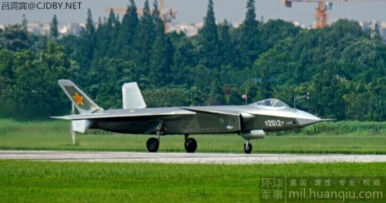 2012号歼-20最新图片曝光。2