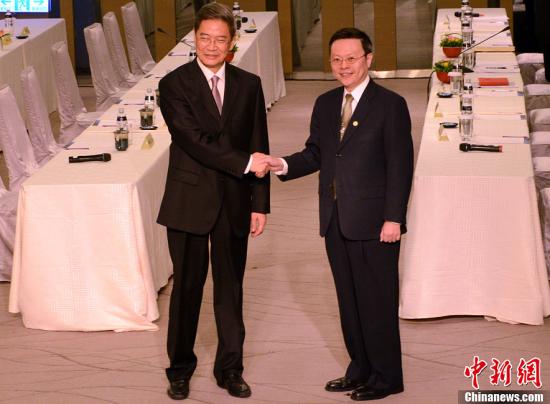 6月25日，国务院台湾事务办公室主任张志军在台湾桃 