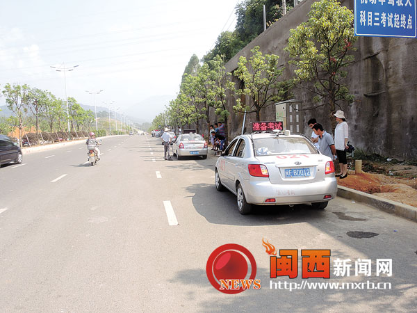 龙岩驾考科目三升级 “电子考官”上岗1