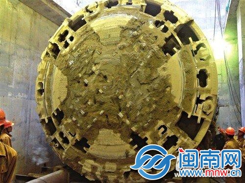 福州地下地质条件复杂，盾构机刀盘损坏严重